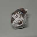 2 x Best Dad Ever Gifts - Handmade Positive Crochet Animals Bear with Card - Fathers Day Birthday Gifts for Dad from Daughter Son, Funny Bear Gift for Dads, Stepdad Father Gift, Table Desk Decor (Brown - Patriotic Dad)