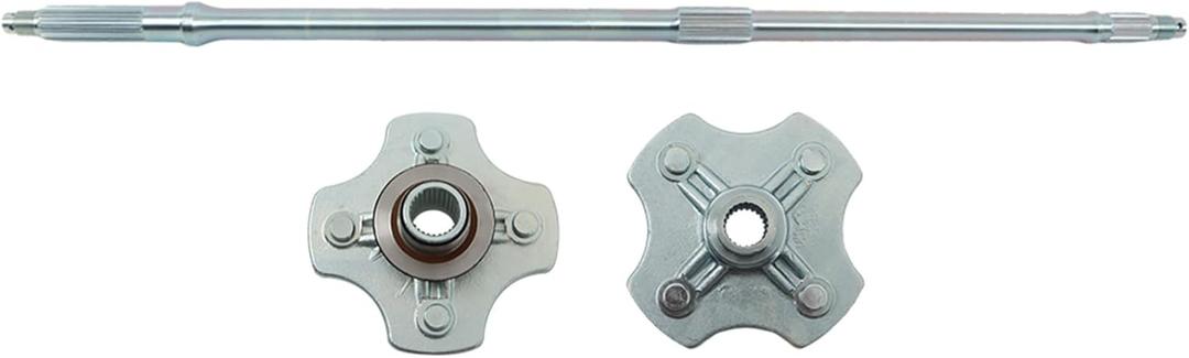 Rear Axle Shaft Wheel Hub with Nuts 42311-HN2-020 42311-HN2-010 42620-HN0-670 42620-HM7-000 Replacement for TRX500FE TRX500FM 500 ES S 2005-2011