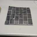 Art3d 30 * 30cm Peel and Stick Backsplash Tiles for Kitchen, Shiny Black (A17000BK)
