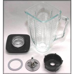 Oster 8-Speed Blender, 6-Cup Glass Jar, with 20 oz Portable Blend-n-Go Cup