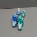 BoYoYo Tough Dog Toys for Aggressive Chewers 2 Pack, Indestructible Dog Toys to Keep Them Busy, Beef Flavor, Nylon Dog Chew Toys for Small, Medium and Large Dogs, Blue & Green