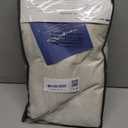 100% Blackout Shield Linen Blackout Curtains for Bedroom 84 Inches Long, Back Tab/Rod Pocket Living Room Drapes, Thermal Insulated Blackout Curtains 2 Panels Set, 50" W x 84" L, Cream