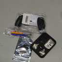 eXtremeRate Real Metal Buttons RMB RISE4 V3 Remap Kit for PS5 Controller BDM-030 040 050, Redesigned Black Rubberized Grip White Bottom Shell Upgrade Board 4 Silver Back Paddles Set for PS5 Controller