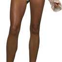 Women's Floral Lace Drop Waist Booty Shorts Skinny Y2k Summer Mini Shorts (S)