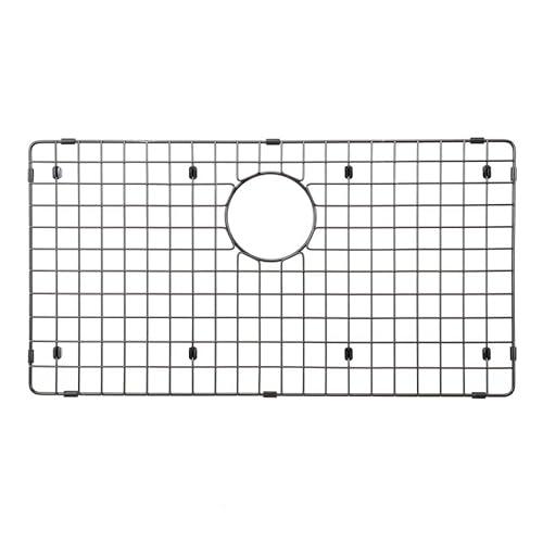 Sinks Protector Matte Black 304 Stainless Steel Kitchen Sink Bottom Grid, Rack (26 L x 14 W)