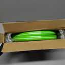 LAVEVE Heavy Duty Sprinkler Soaker Hose 75 FT, Flat Garden Hose with Holes, Efficient Flexible Irrigation Hose for Yard, Lawn and Garden, Includes Stakes