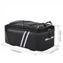 Rear Bike Rack,Bike Cargo Rack,Aluminum Alloy,Large Size Reflective,Retractable,Universal