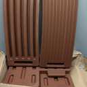 Hot Tub Steps, Non-Slip & Durable Hot Tub Stairs, Portable Universal Ladder Can Be Used Indoors and Outdoors (Reddish Brown)