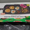 Chefman XL Electric Griddle with Removable Temperature Control, Immersible Flat Top Grill, Burger, Eggs, Pancake Griddle, Nonstick Extra Large Cooking Surface, Slide Out Drip Tray, 10 x 20 Inch