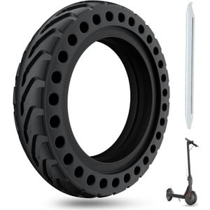 Solid Tire for Xiaomi m365 Electric Scooter Mijia Mi m365 pro/gotrax gxl V2/gotrax XR, 8.5 inches Electric Scooter Wheels 8 1/2'' Front or Rear Replacement Honeycomb Solid Tires(1pc) (BB:1 Piece)