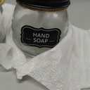 Amolliar 10 OZ Mason Jar Liquid Soap Dispenser, Stainless Steel Pump & Lid, Cute Farmhouse Decor for Kitchen, Bathroom, Refillable Hand Soap Dispenser, Lotion Soap Dispenser, Dish Soap, Black 2 Pack