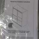 KPUY Frameless Shower Door, 55-60" W x 76" H Sliding Glass Shower Door, 1/4" (6mm) Thick Tempered Clear Glass with Explosion-Proof Film Nano Coating, Stainless Steel Hardware, Matte Black