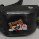 GPS Dog Electronic Fence, Wireless Training Collar- No Subscription Required, Customizable Boundaries via App 3280 FT, IPX7 Waterproof Rechargeable Collar, Smart Training Fence, Automatic Sleep/Wake (Black)