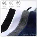 Girls Knee High Socks Seamless Boys School Uniform Socks Kids Knee High Stockings Long Tube Sock 3 Pairs (Black)