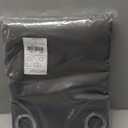 NICETOWN Grey Blackout Patio Sliding Door Curtains 84 inch Length, Grommet Room Divider Thermal Insulated Curtain Drapes for French Door/Living Room (Gray, W100 x L84, 1 Panel)