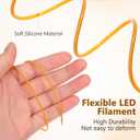 IMIKEYA 4Pcs Led Filament Diodes Flexible Led for Repair Bulb Light Fixture 11.81In Bulb Parts for Functional and Decorative Lighting Compact Lightweight