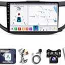 8Core 2+32GB Android 14 Car Radio Stereo for Honda CRV 2012-2016, 10 Inch Touch Screen Dash Kit, Wireless CarPlay & Android Auto, GPS Navigation, Bluetooth, 5G WiFi, SWC, DSP, FM RDS, Backup Camera