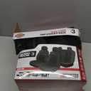 Genuine Dickies 3-Piece Peterson Seat Cover Set, Black