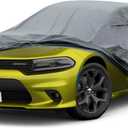 Premium Car Cover Custom Fit Dodge Charger (2006-2025), 16 Layers Heavy Duty Car Cover Waterproof All Weather with Zipper Door for Sun Rain Snow Dust Uv Protection