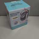 Joyfuture Automatic Bubble Machine, Black Bubbles Blower for Kids, Toddlers - 360 Rotation, 75 Adjustment, with LED Light - Gifts for Boys, Girls, Outdoor, Birthday, Party