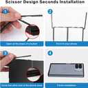 for Google Pixel 10 Pro Fold Bumper Case Compatible with Pixelsnap, Metal Aluminum Frameless Fast Heat Dissipation, 4 Corner Shockproof Protection Phone Cover Case for Pixel 10 Pro Fold (Black)