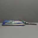 17.5" Professional Microfiber Floor Cleaning Mop, Flat Mop with Stainless Steel Handle, 2 Reusable Washable Pads, Wet and Dust Mopping for Hardwood, Vinyl, Laminate, Tile Cleaning (Blue)