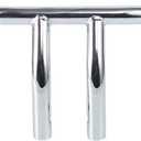 8'' Rise 1-/4'' T Bar Handlebar Drag Bar Fit Harley 96-17 Sportster Dyna Softail (Chrome)