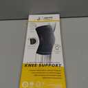 Morsa Cyberg Knee Support for Women, Knee Brace for Men Meniscus Tear, Stainless Steel with Flexible Stays, Patella Knee Sleeve, Compression, Stabilizer, Fit, Anti Sweating, Unisex, Grey (Large)