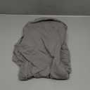 American Baby Company 100% Natural Cotton Fitted Mini Crib Sheet 38" x 24" - Soft & Breathable Small Nesting Portable Crib Sheet, Fits Pack N Play Mattresses, Ash Gray, for Boys & Girls