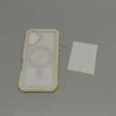 jaroco Magnetic for iPhone 16 Case, [Compatible with MagSafe][Military Grade Drop Protection][Heavy Duty Protection][Non-Slip][Shockproof] 2-Layer Durable Bumper Phone Case 6.1''-Antique White