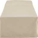 Crosley Furniture Patio Furniture Covers, Waterproof Outdoor Chaise Lounge Cover for Backyard, Tan