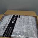 zesthome 6x9 Rugs for Living Room  Abstract Washable Rug, Ultra-Thin 6x9 Area Rugs, Stain Resistant Rugs for Bedroom, Large Home Decor Rug, Modern Area Rug (Grey, 6'x9')