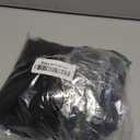 SOLY HUX Women's V Neck Long Sleeve Mini Dress Knit Bodycon Going Out Fall Dresses, L, Black