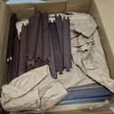 Vertical Shoe Rack - Tall Narrow Shoe Rack Organizer for Small Spaces,5 Tier Bamboo Shoen Shelf for Entryway,Closet,Corner,Doorway,Skinny Shoe Shelf Space Saving Shoe Storage,Free Stackable DIY (Brown)