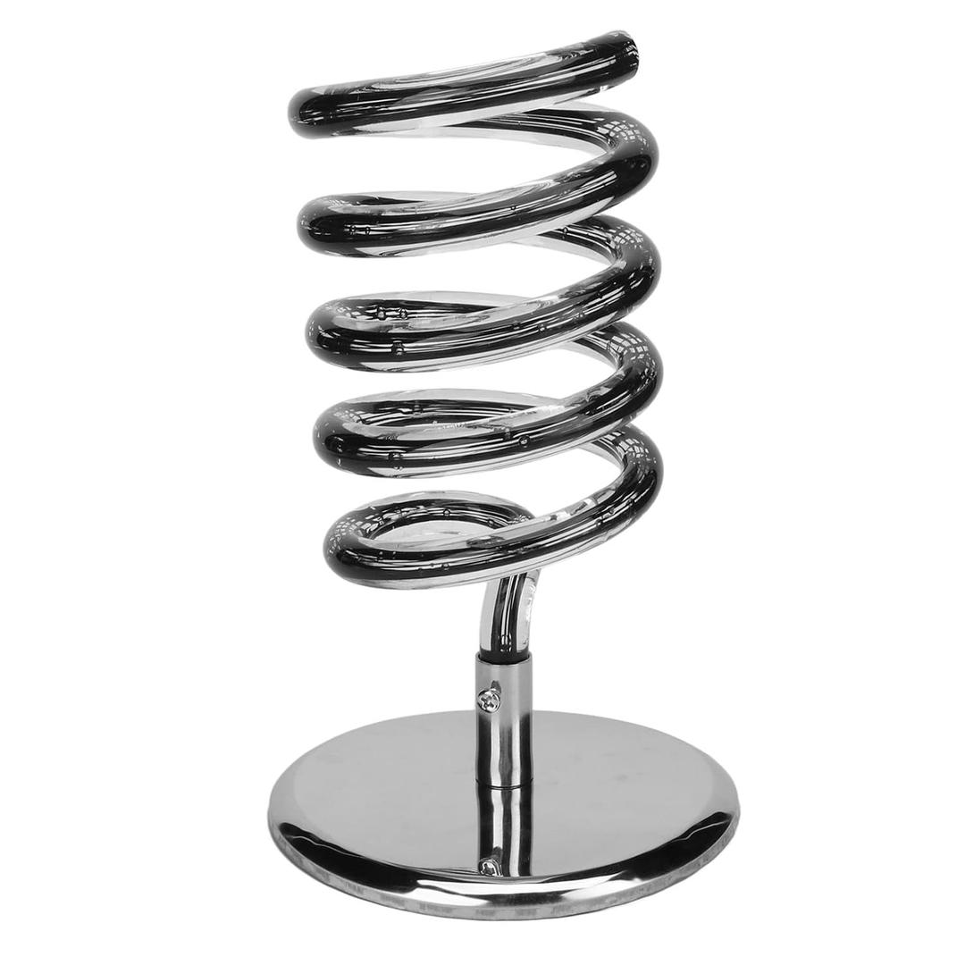 Spiral Countertop Hair Styling Station Spiral Salon Blow Dryer Holder Stand For Bathroom Hair Salon
