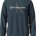 Calvin Klein Men's Monogram Logo Crewneck Sweatshirt, Small