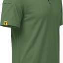 Men's Polo Shirt Moisture Wicking Golf Short Sleeve ﻿ (XL)