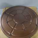 20 inch Plant Saucer Rolling Metal Extra Large Plant Caddy, 550 Lb Capacity