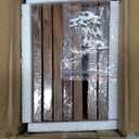 Giftgarden 4x6 Picture Frame Brown Set of 7 Rustic Walnut-Color Photo Frames 4 by 6 for Tabletop or Wall