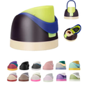 Replacement Lid for Owala FreeSip Water Bottle, Replacement Parts Compatible with Owala Freesip 16 oz 24 oz 32 oz 40 oz, Leakproof Straw Cap with Carry Loop (Dark brown&Blue)