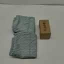 Kevin Textile Throw Pillow Covers Soft Corduroy Decorative Set of 2 Boho Striped Pillow Covers Pillowcases Farmhouse Home Decor for Couch Bed Sofa Living Room 18x18 Inch Blue Grey