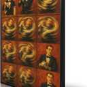 gooptyinh Guy Buffet The Making of Perfect Martini Poster, Classic Movie Canvas Wall Art, Bartender Martini Alcohol Picture, Funky Cocktail Bar Cart Wall Decor, Film Fans Gift Print 8x12in Unframed