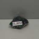 Fanuerg Women's Ribbed Bikini Sets Scoop Neck Cheeky Swimsuit Textured Two Piece Bathing Suit (Medium, Black)