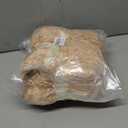 Velvet Chenille Yarn for Crocheting & Knitting 1440 Yards, Soft Thick Fluffy Bulky Blanket Yarn, 4 Pack of 10.5oz (Tan)