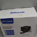 Retractable Cord Reel, 75 FT Heavy Duty Extension Cord, 14AWG/3C SJTOW, 3 Grounded Outlets Lighted Triple Tap, 10A Circuit Breaker, Wall/Ceiling Mounted, UL Listed, Black H75CR06