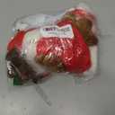 3 Pieces Christmas Pet Costumes Outfit Set Includes Puppy Cat Cloak with Star and Pompoms Kitten Dog Antlers Headband Pet Reindeer Headwear Cat Santa Cape with Bell Pet Costume Accessories (Medium)