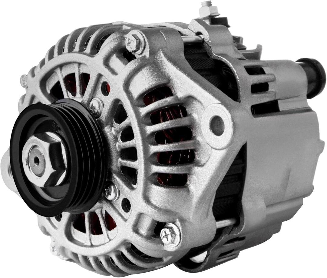 OCPTY Alternators 13719 AMT0107 A2TB0191 Fit for Mazda Protege 1999-2000 1.8L 2002-2003 1.6L 2001-2003 2.0L Automotive Replacement Alternators 12V 80Amp 4-Groove Pulley