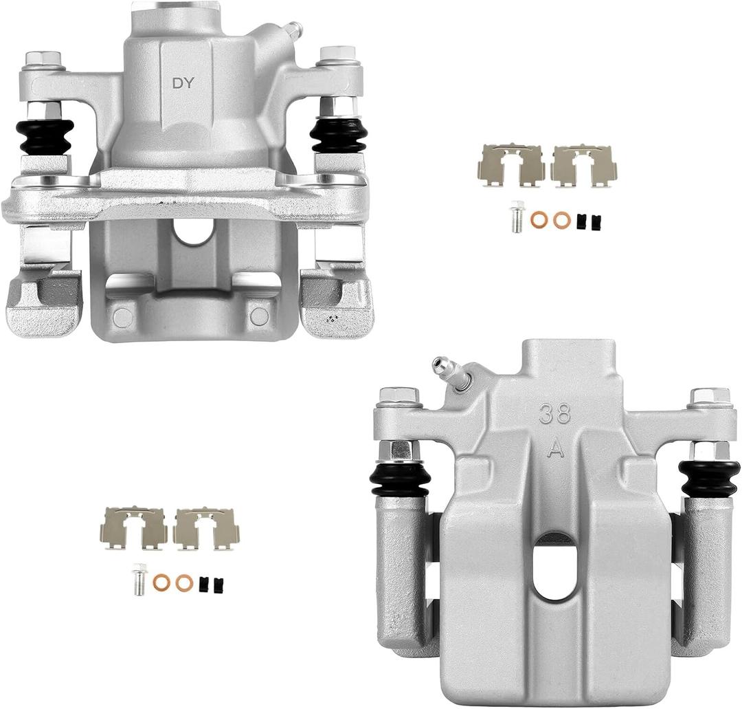 SCITOO Rear Brake Calipers With Bracket 19B6992 19B6993 Compatible For Lexus For ES300h 2013-2018,For Lexus For ES350 2013-2018,For Toyota For Avalon 2013-2018,For Toyota For Camry 2012-2017
