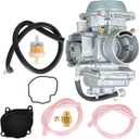 Carburetor Carb 13200-19B92 Replacement for King Quad 300 LTF4WDX 1994-1998 / King Quad 300 LTF300F 4x4 1999 Throttle Cable Threaded Type