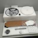 Ceiling Fans with Lights, 52 Inch, 6 Speeds, Stepless Color Tones, Dimmable LED, Quiet Reversible DC Motor, Timer, Black Ceiling Fan for Bedroom, Remote/APP/Wall Switch Control, Easy to Install